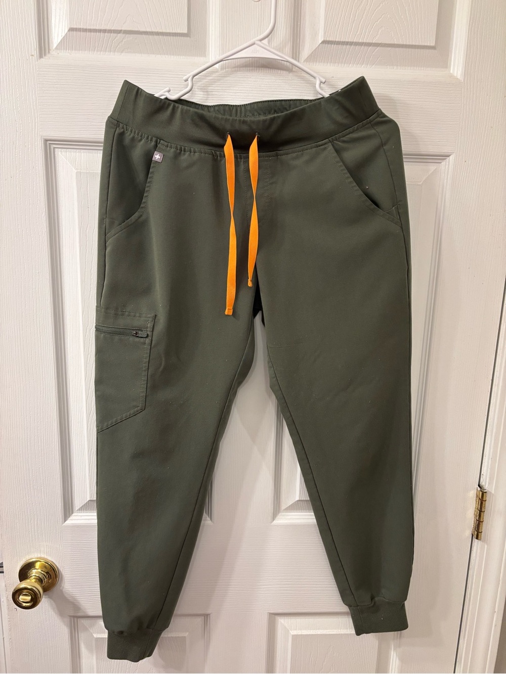 FIGS Olive Green Womens Zamora joggers